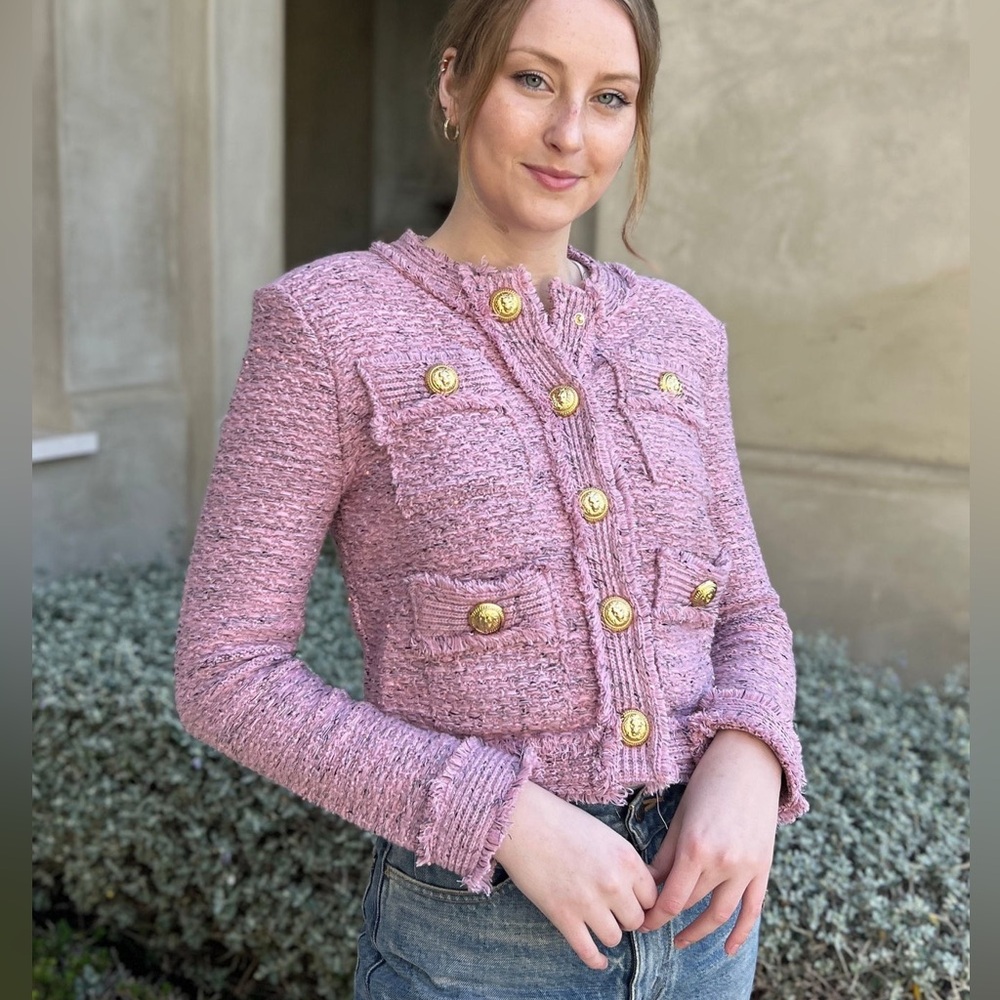 Benaar LA, Bethany Tweed Jacket, XS/S